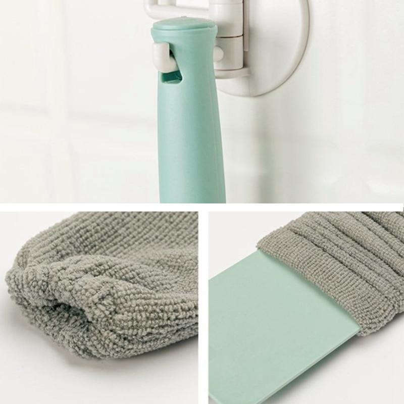 Bedside Dust Brush Long Handle Mop Sweep Magic Microfibre Duster