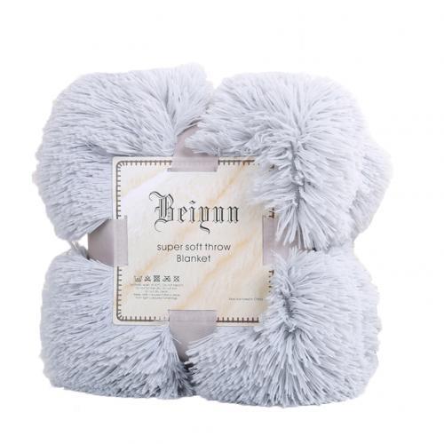 80X120cm Soft Warm Fluffy Shaggy Children's Throw Blanket Snuggle Rug