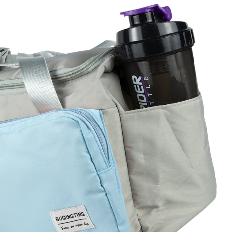 Sports Fitness Gym Bag Shoes Compartment Duffle Bags