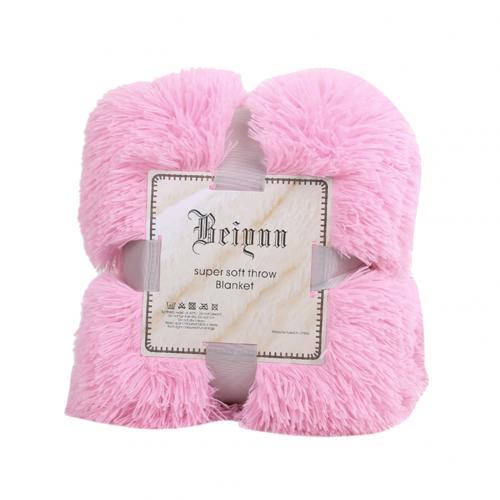 80X120cm Soft Warm Fluffy Shaggy Children's Throw Blanket Snuggle Rug