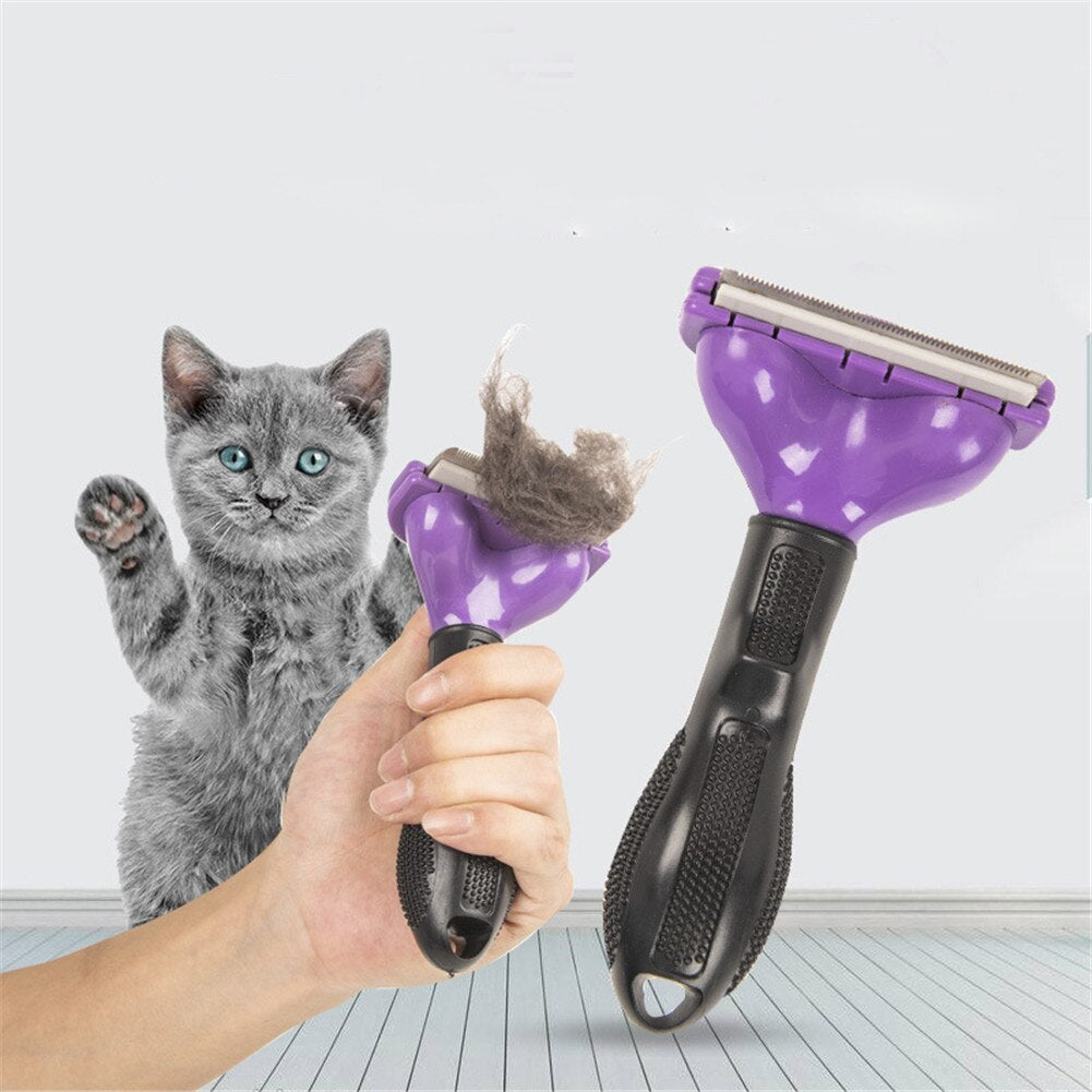 The Fur Eliminator Deshedding Dog Brush