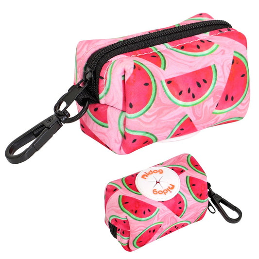 Colourful Printed Dog Poop Bag Holder Waste Bags Dispenser
