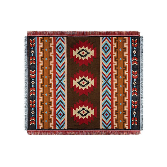 Boho Tribal Throw Blankets Picnic Rugs Bedroom Decor