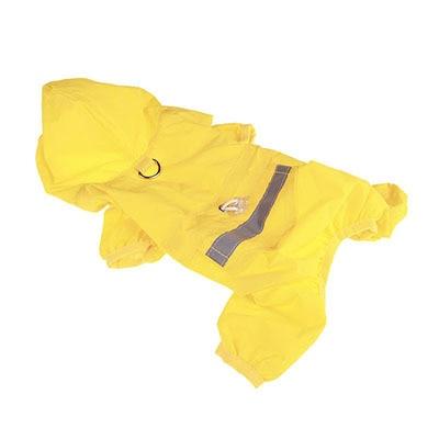 Reflective Dog Raincoat With Hood