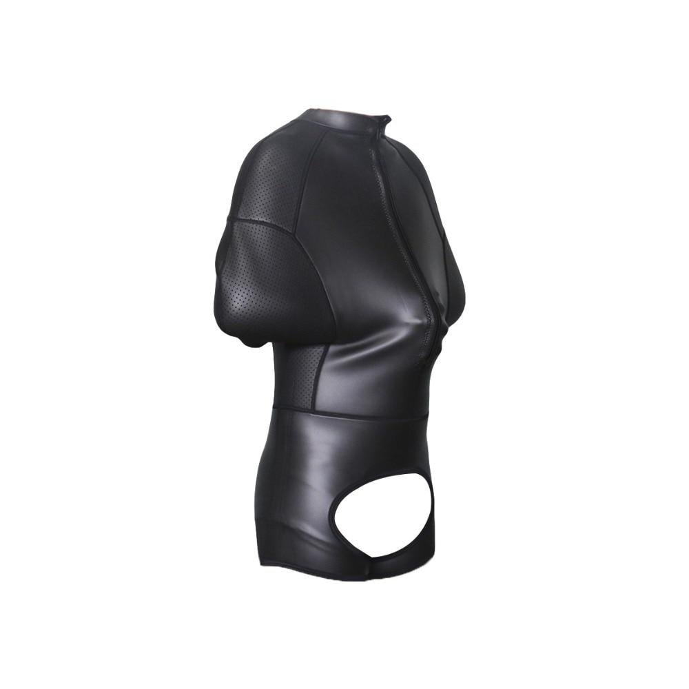 Black Sponge Bondage Set Bdsm Full Body Restraints Sensory Deprivation Hood