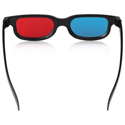 Anaglyph Dimensional 3D Vision Glasses For Tv Movie Game Red Blue