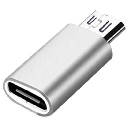 Photography Videography Type C Female To Micro Usb Male Converter Silver