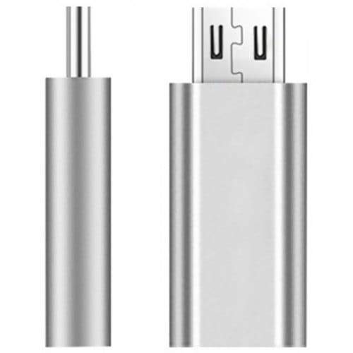 Photography Videography Type C Female To Micro Usb Male Converter Silver