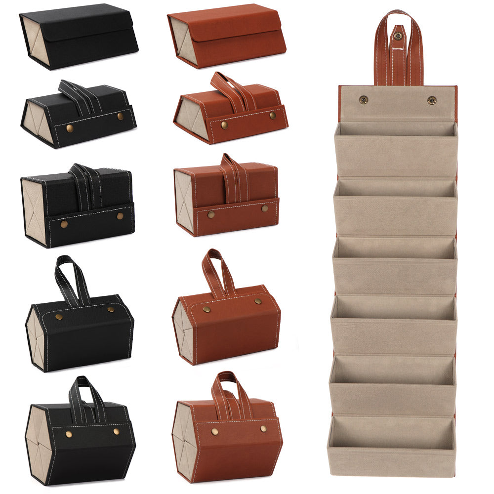 Folding Multi-Slot Sunglasses Organiser Glasses Hanging Display