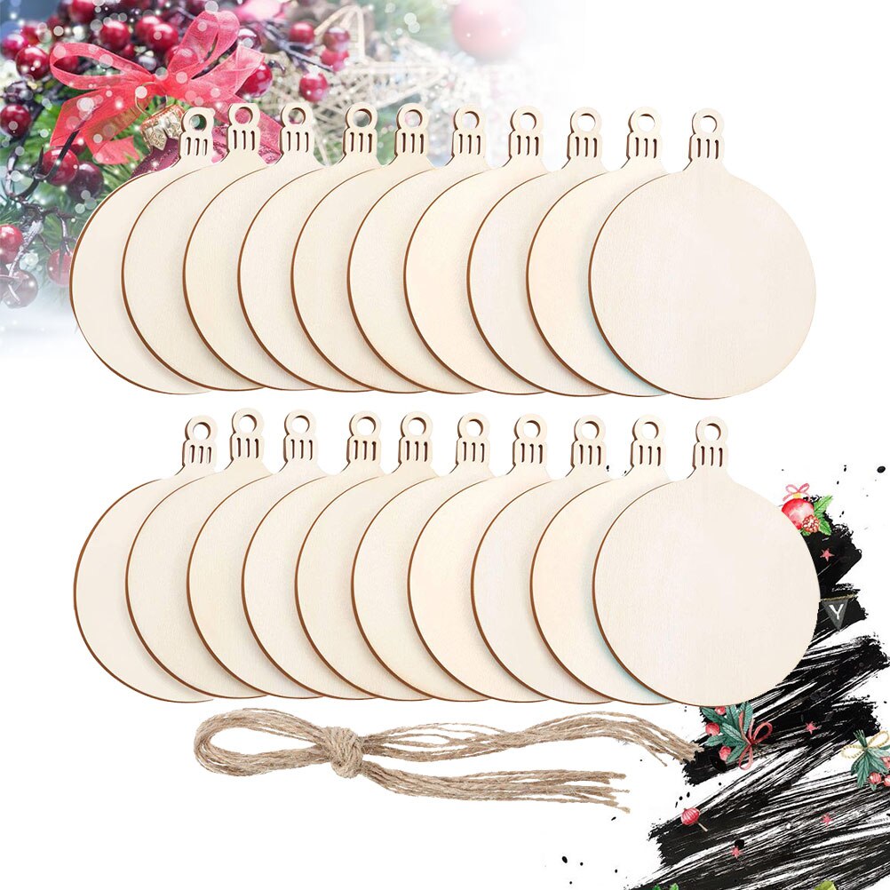 50Pcs Diy Bauble Christmas Decorations
