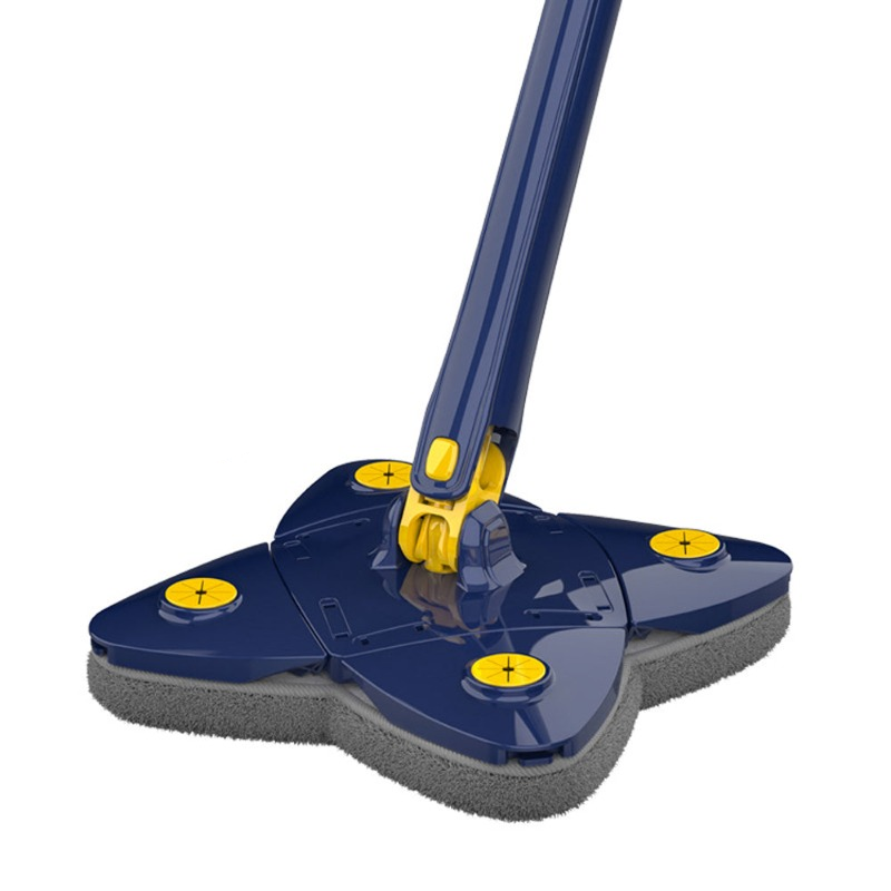 360 Spin Flat Mop Squeeze Telescopic Tiles Walls Cleaning Tools