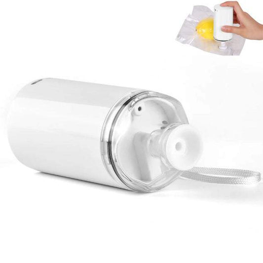 Food Vacuum Sealers Handheld Mini Machine Cordless Usb Rechargeable Sealing System Storage Saver