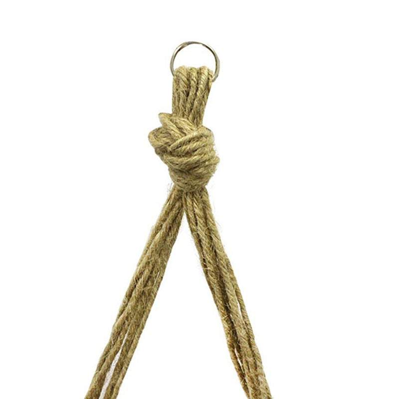 Plant Stands Hemp Rope Hanging Pot Basket Flower Holder