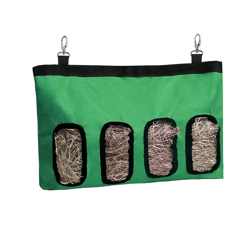 1 Sets of 1 Sets Of Hanging Hay Storage Feeder Bag For Guinea Pigs Rabbits Hamsters