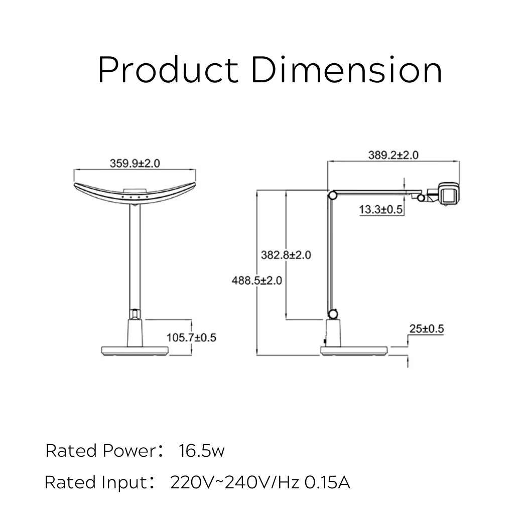 1 Sets of Sunday Afternoons 1 Sets Of Happy Nocnoc Led Eye Protection Desk Lamp