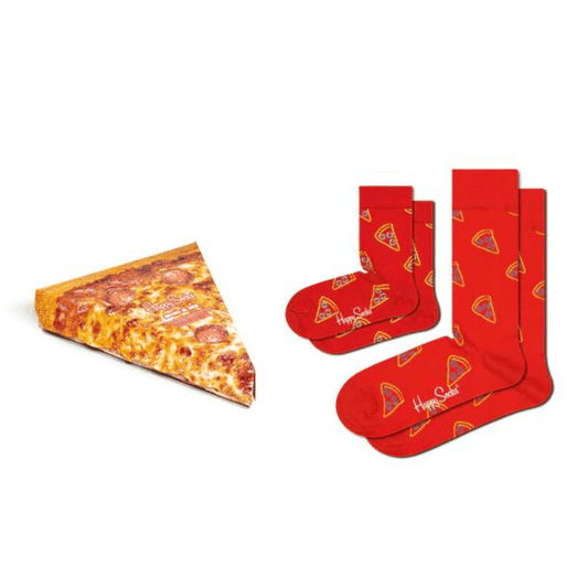 1 Sets of Sunday Afternoons 1 Sets Of Happy Matching Pizza Socks For Little One And Adult Cotton Mini Me
