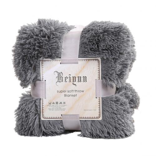 80X120cm Soft Warm Fluffy Shaggy Children's Throw Blanket Snuggle Rug