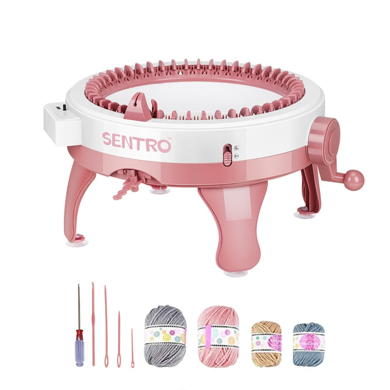 48 Needle Diy Big Hand Knitting Machine Weaving Loom Sewing Tool