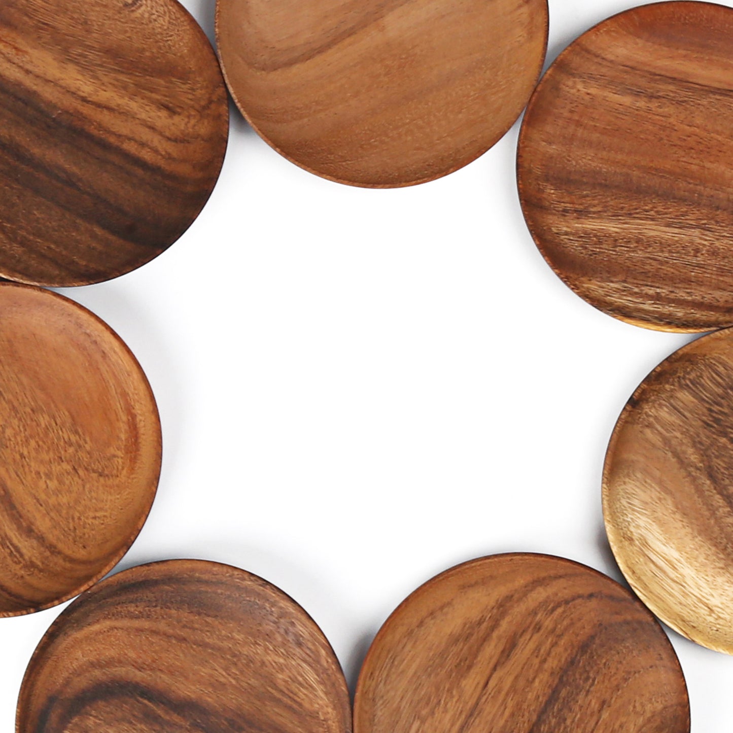 Acacia Dishes Natural Serving Plates