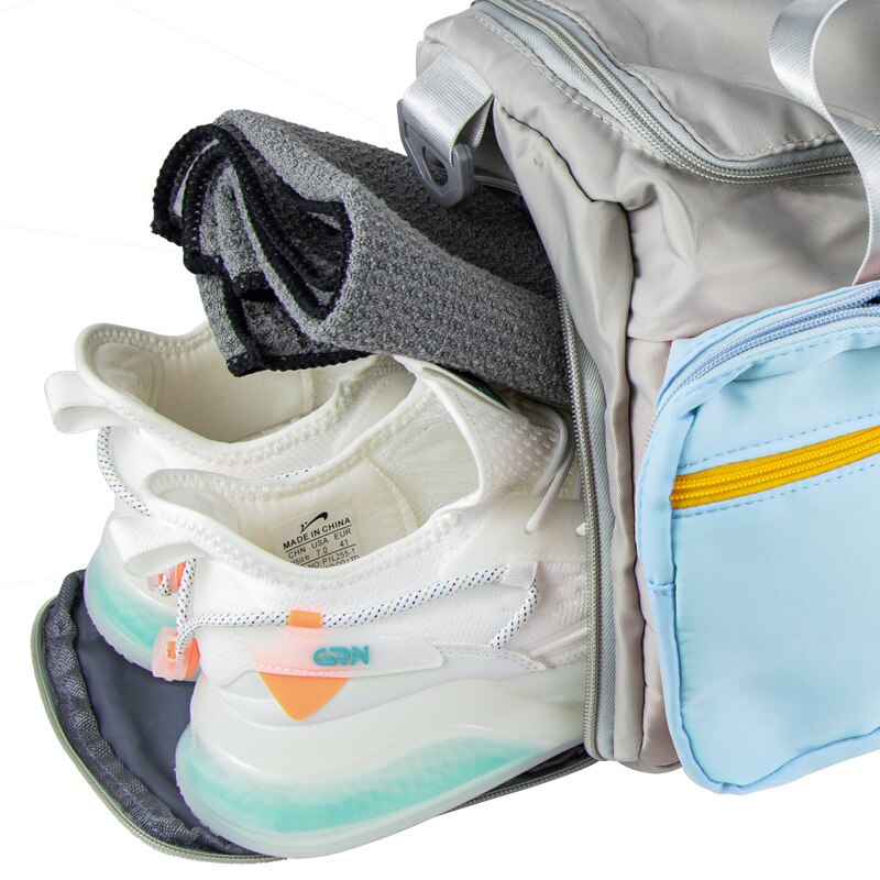 Sports Fitness Gym Bag Shoes Compartment Duffle Bags