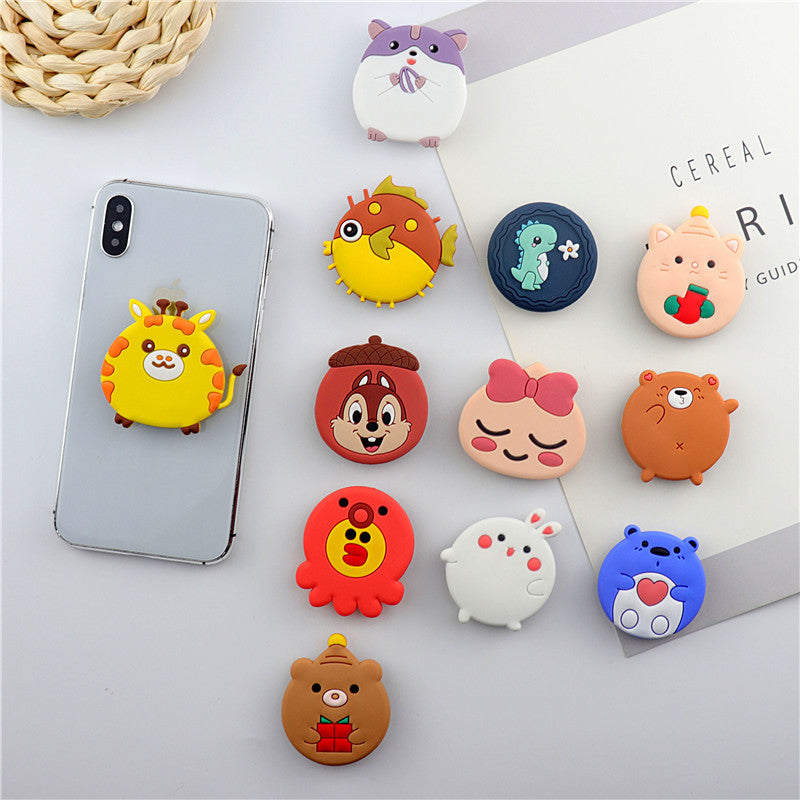 Cartoon Pop Socket Cute Animal Stand Mobile Phone Holder Expanding Grip