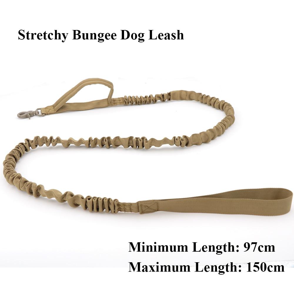 Tactical 2 Handle Dog Leash Pet Equipment