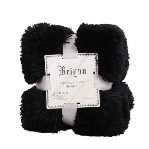 80X120cm Soft Warm Fluffy Shaggy Children's Throw Blanket Snuggle Rug