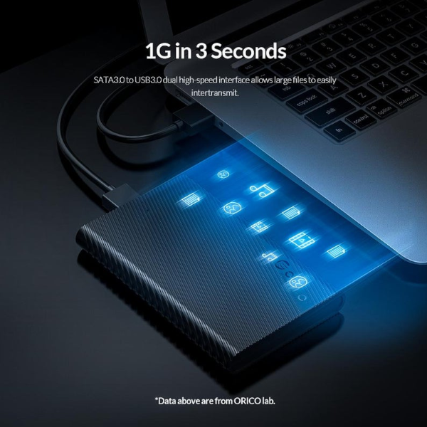 Usb 3.0 To Sata 2.5 Ssd Hdd Enclosure Box Gbps Support Uasp 4Tb