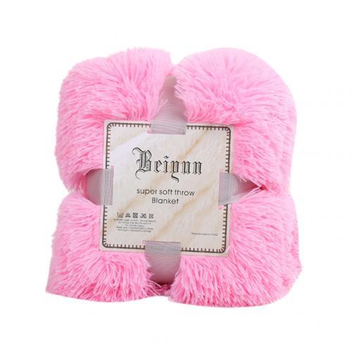 80X120cm Soft Warm Fluffy Shaggy Children's Throw Blanket Snuggle Rug