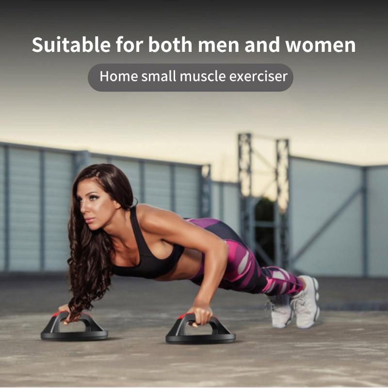 Pair Of Comfortable Pushup Stands Gym Fitness Workout Up Grips Exercise Equipment