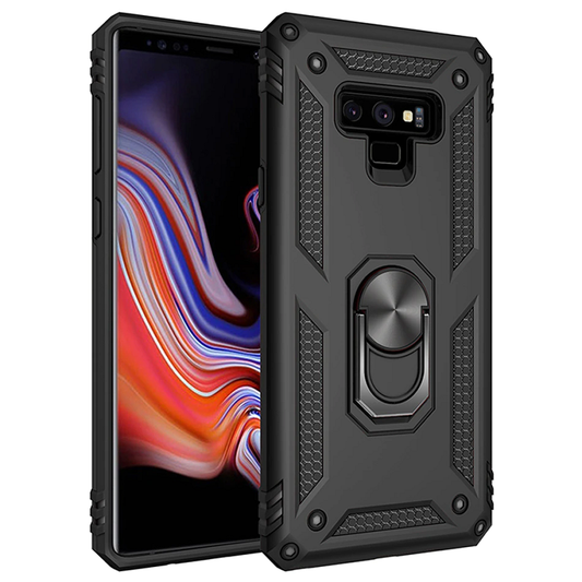 Sergeant Armor Shockproof Kickstand Protective Case Samsung Galaxy Note 9 Black