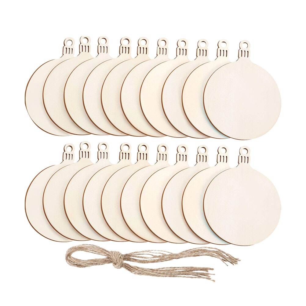 50Pcs Diy Bauble Christmas Decorations
