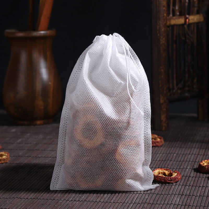 100Pcs Tea Bags Non-Woven Fabric Filter For Spice Infuser With String Heal Seal Disposable Teabags Empty