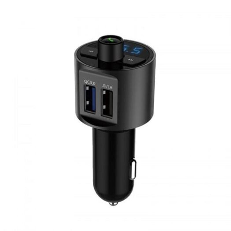 Bluetooth Fm Transmitter With Qc3.0 Hands Free Usb Mp3 Player Kit