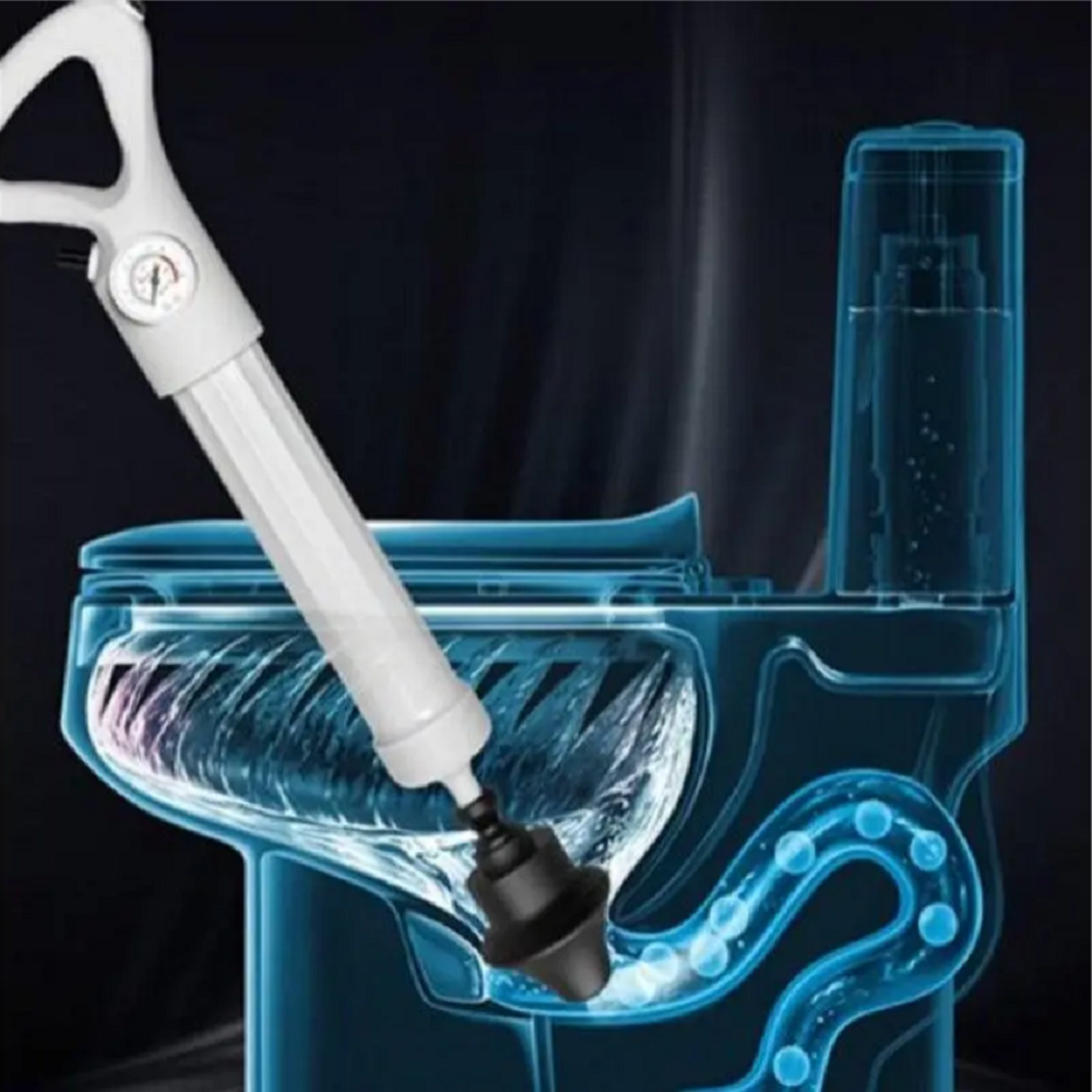 Drain Clog Remover Multi-Function High Pressure Pipe Plunger For Sink Floor