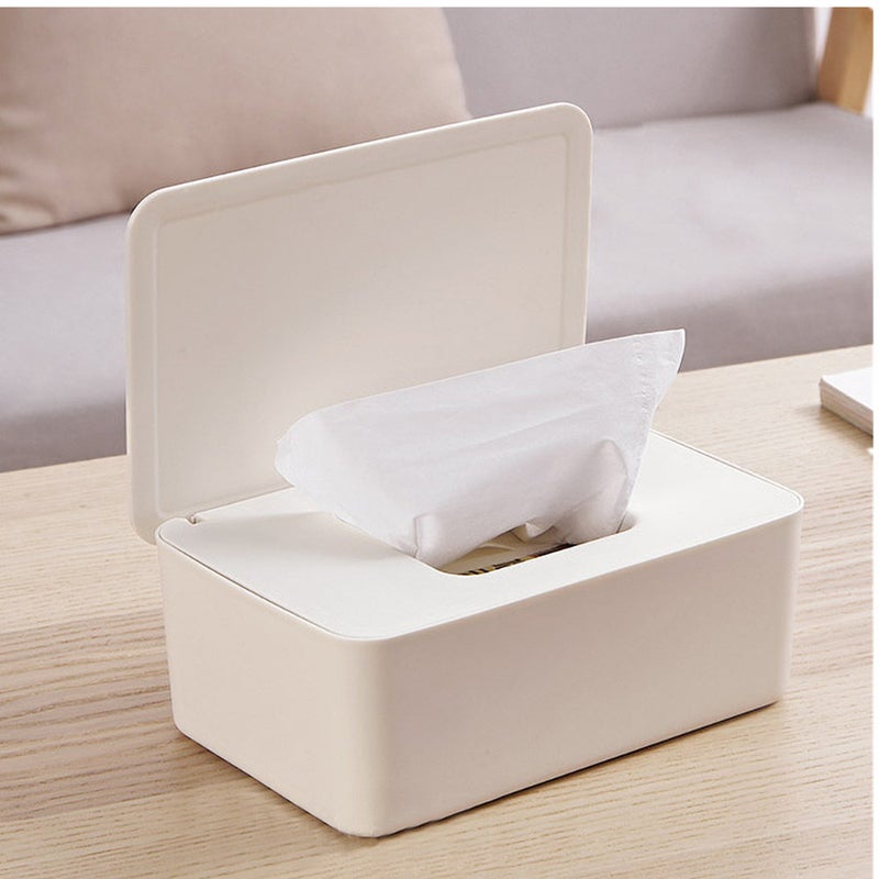 Dry Wet Tissue Paper Case Care Baby Wipes Napkin Storage Box Holder Container Dispenser