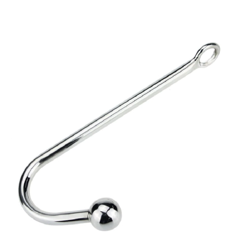 Stainless Steel Anal Hook Ball Ring Bondage Kink Bdsm Fetish Restraint