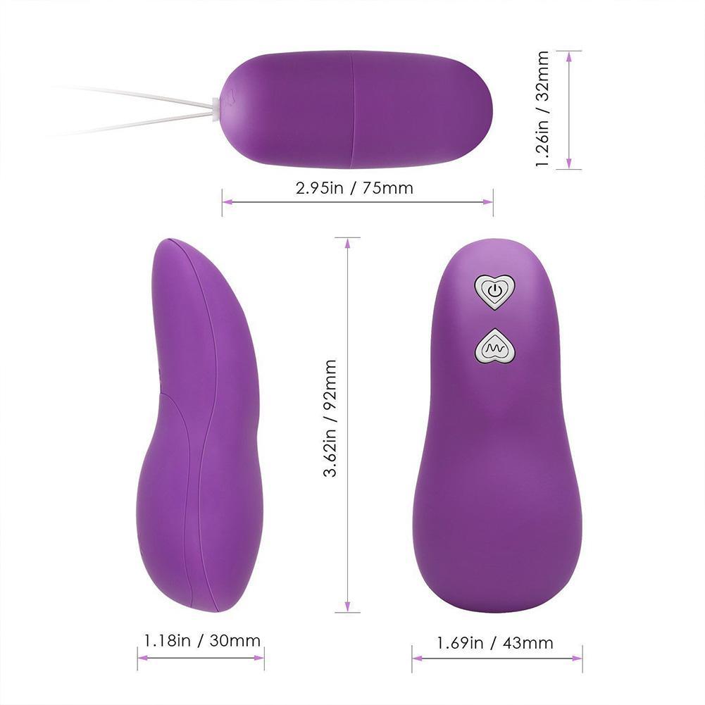 Wireless Egg Vibrator Bdsm Purple Pink Quiet Kink Fetish
