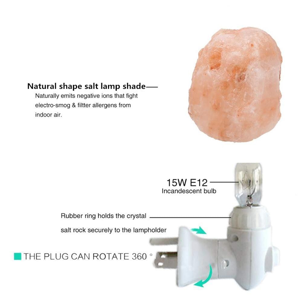 1 Sets of Hod Health & Home 1 Sets Of Himalayan Salt Night Light