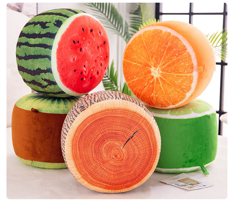 Cute Cartoon Fruit Inflatable Stool Children's Chair