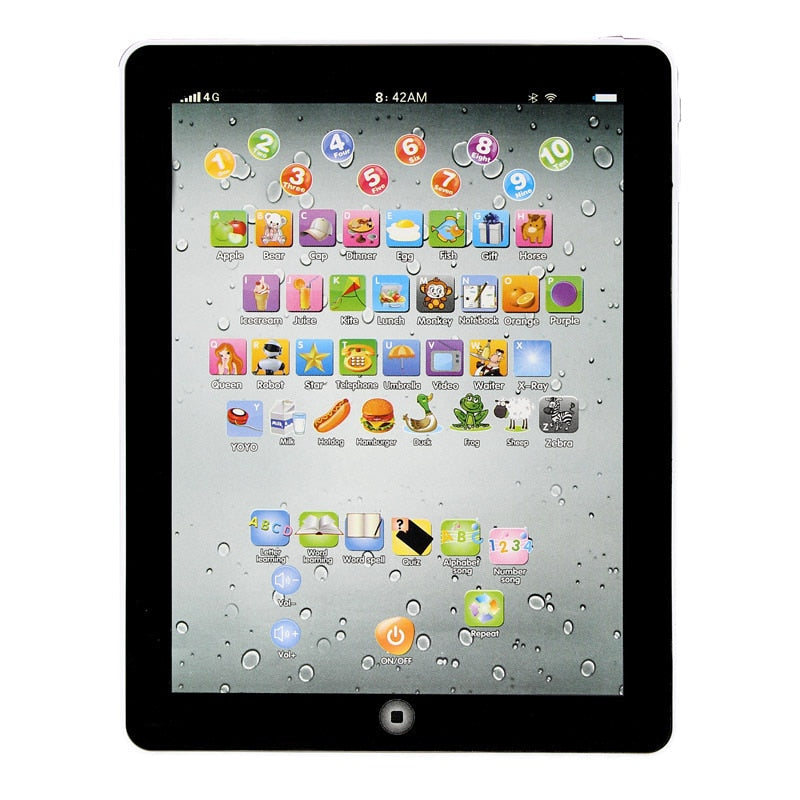 Children Tablet Kids Educational Learning Fun Play Study Little One Toy Games