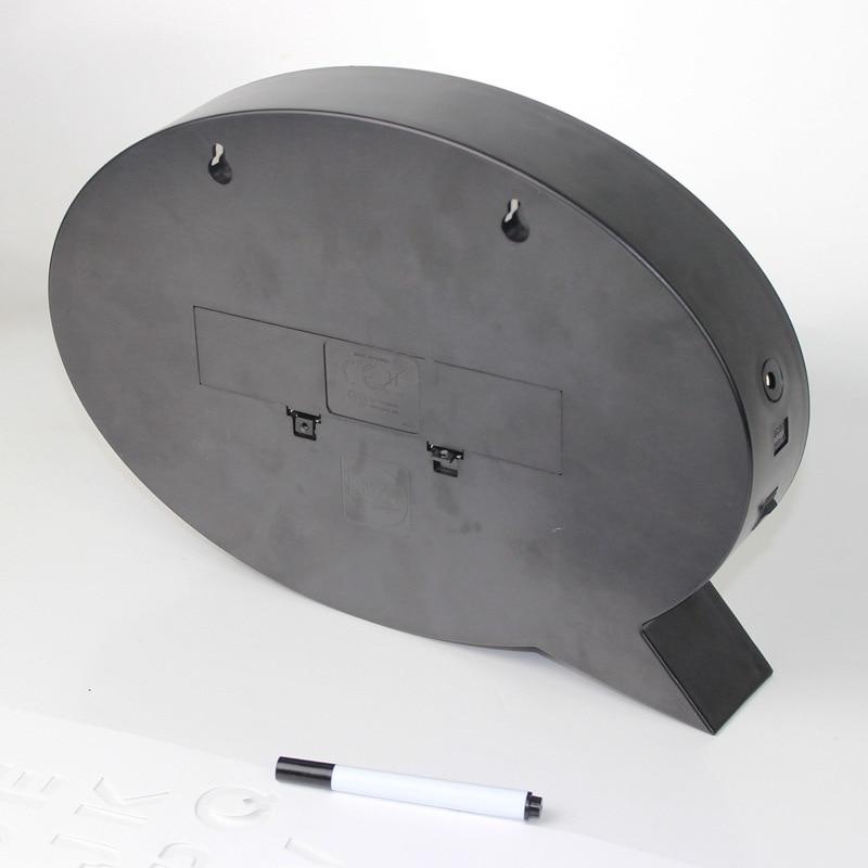 Speech Bubble Light Box Decor Night