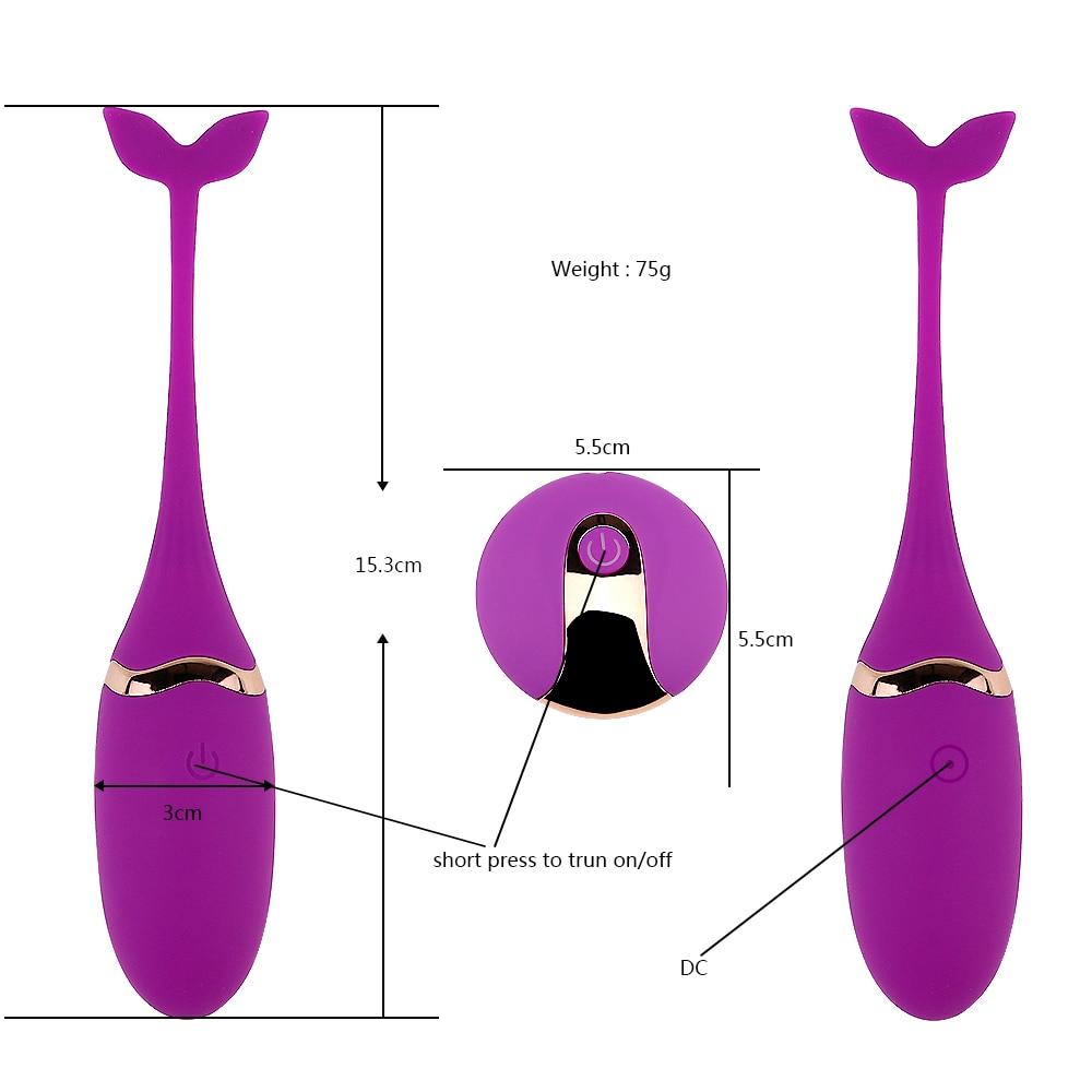 Whale Vibrator Remote Usb Rechargeable G-Spot Stimulation