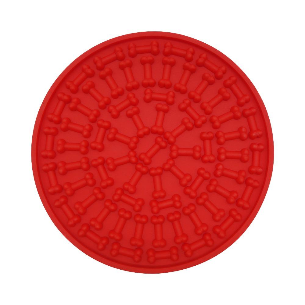 Bath Buddy Dog Toy Treat Plate Feeding Lick Mat