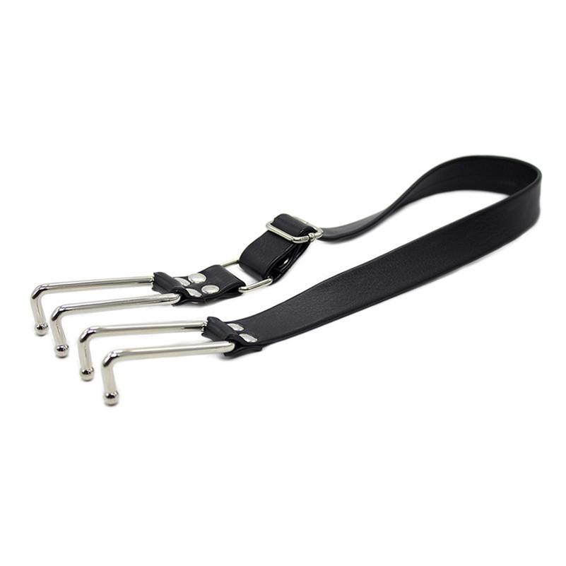 Open Mouth Hook Gag Head Harness Bondage Kink Fetish Restraints