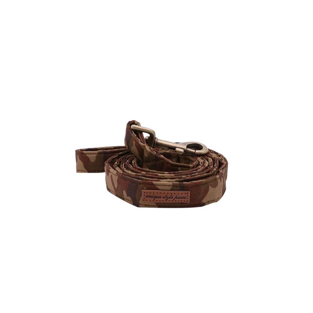Camo Dog Collar Bow Tie Camouflage Design Pet