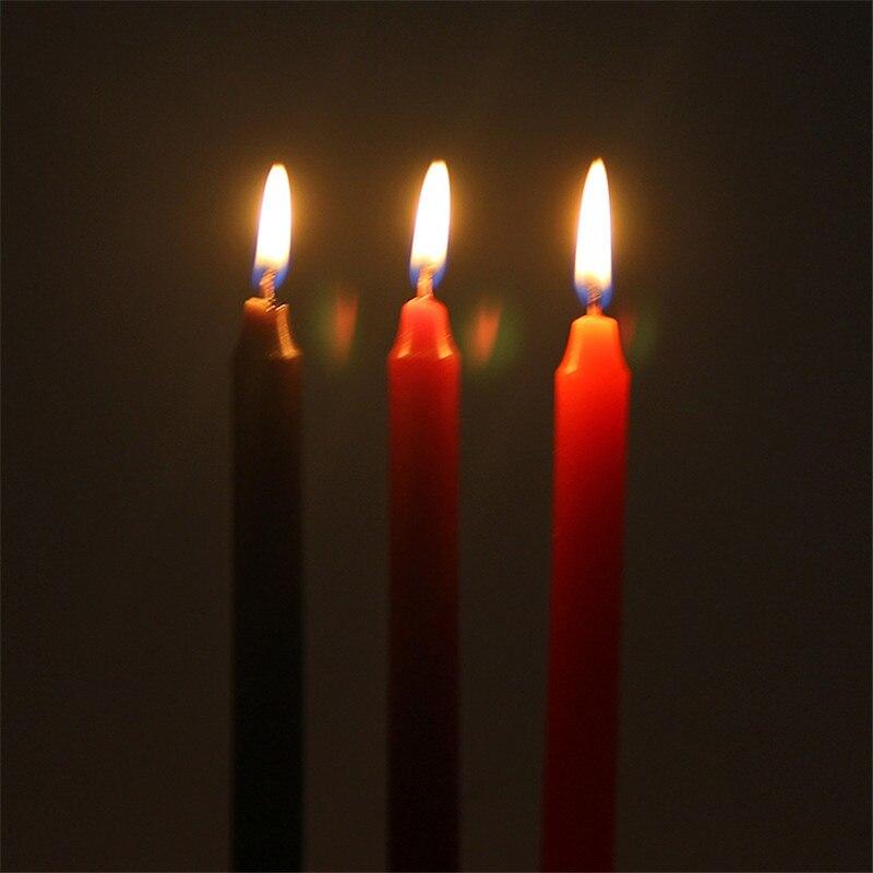 Bdsm 3 / Pcs Wax Play Candles Temperature Bondage Kink Fetish Restraints