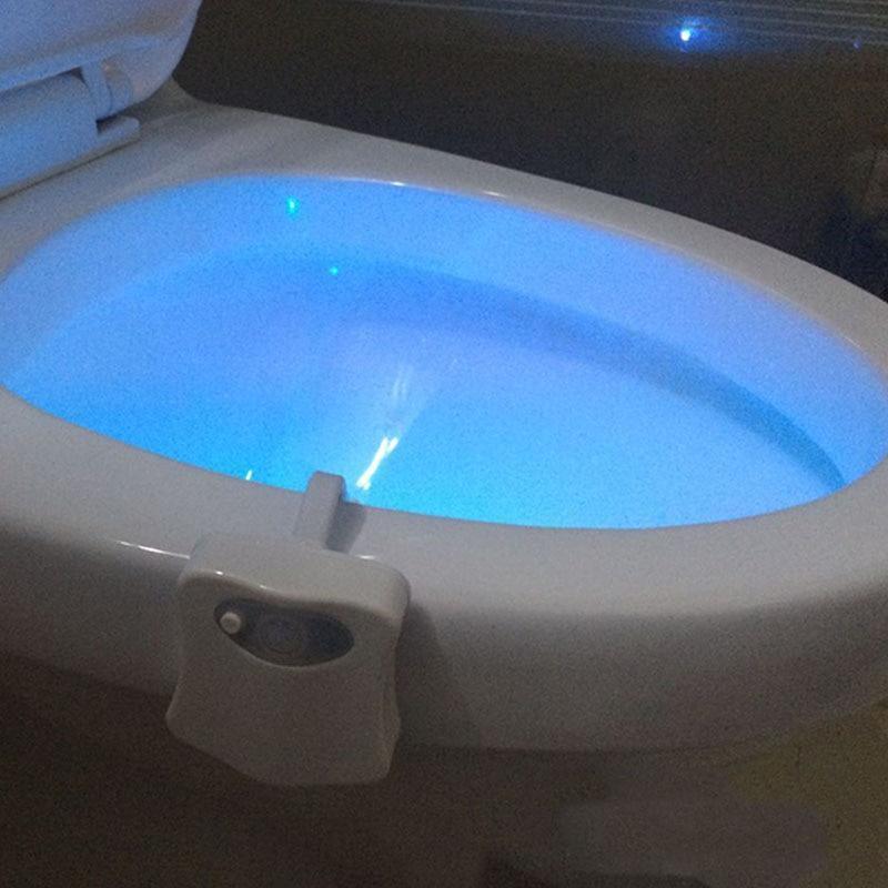 8 Colors Led Toilet Nightlight Motion Activated Sensor Lamp