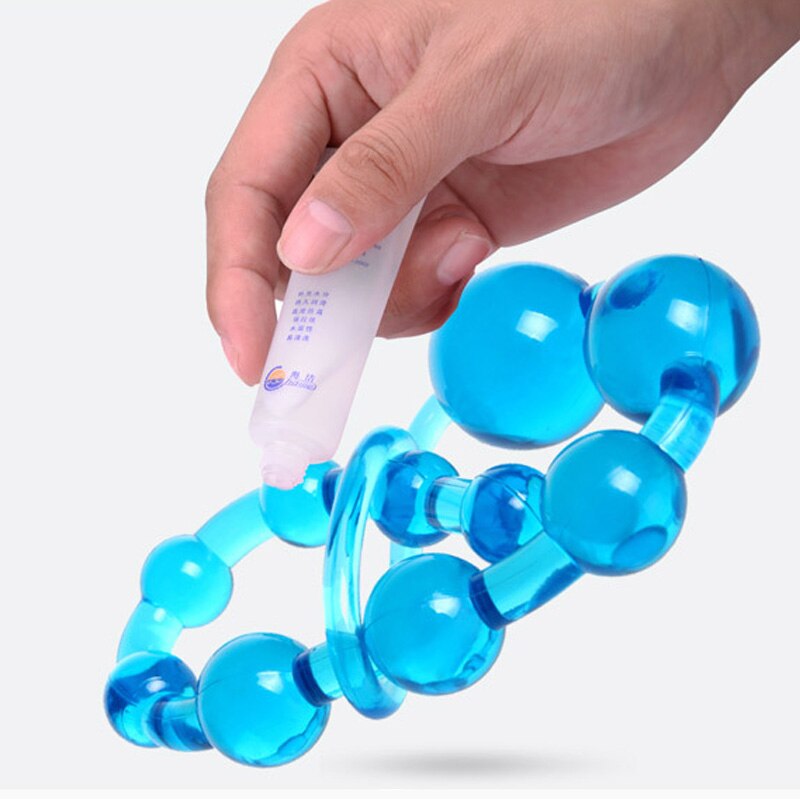 Flexible 31Cm Colourful Anal Beads String Butt Plug