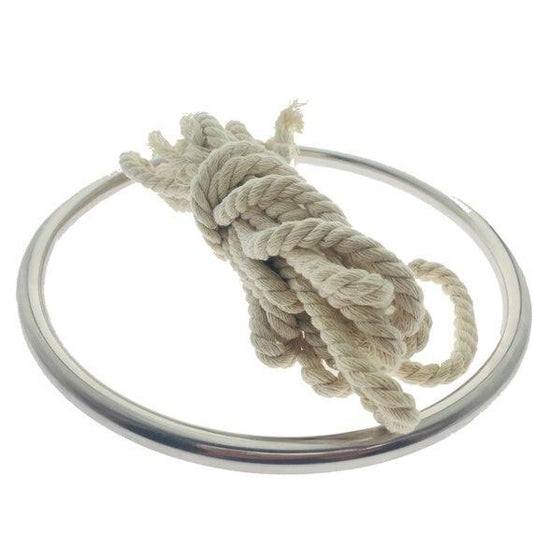 Suspension Ring Shibari Bondage Metal Restraint Hoop